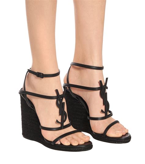 ysl cassandra wedge sale